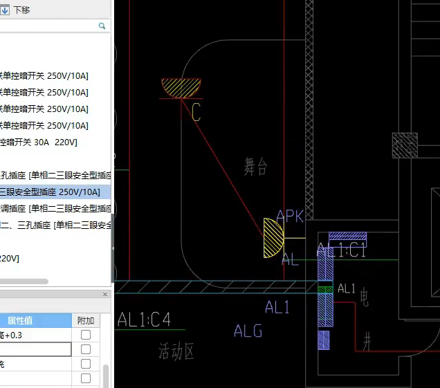 GQI2021调整CAD图纸亮度找到是否识别 前后对比