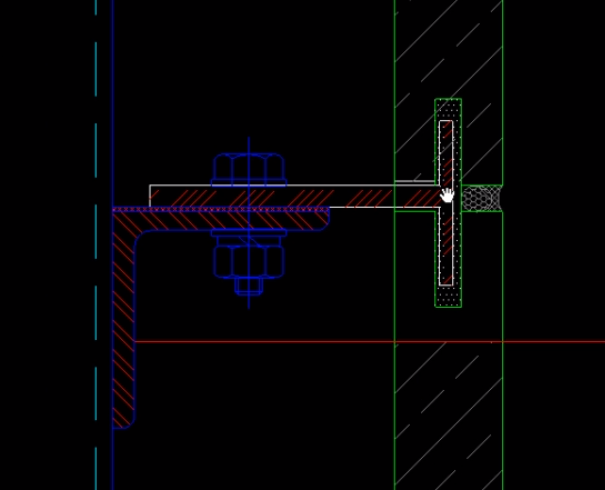干挂石材中用的挂接件的形状是_____
